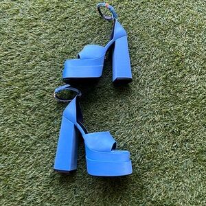 Versace Medusa Aevitas 125mm satin pumps